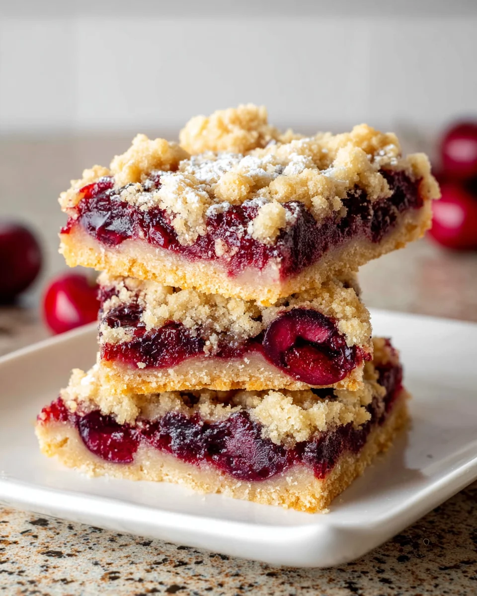 Cherry Crumb Bars: Discover the Perfect Recipe Today!