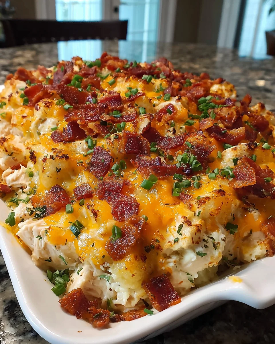 Crack Chicken Bacon Casserole: A Creamy Delight Awaits!