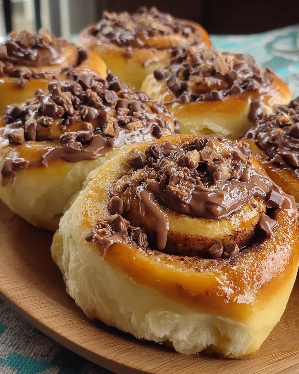 Nutella Chocolate Pillowy Rolls: Indulge in Blissful Bites!