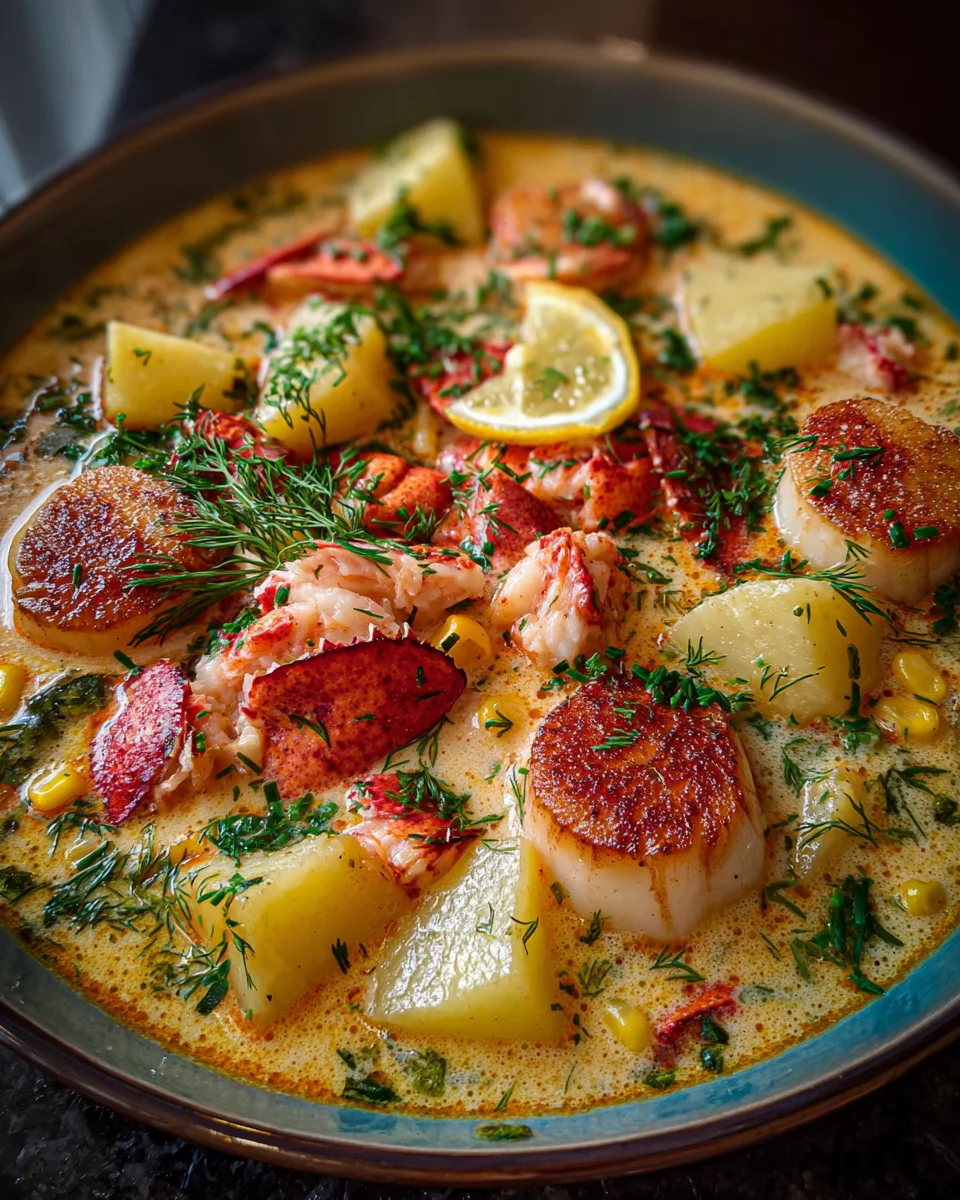 Lobster Scallop Chowder: Discover This Creamy Delight!