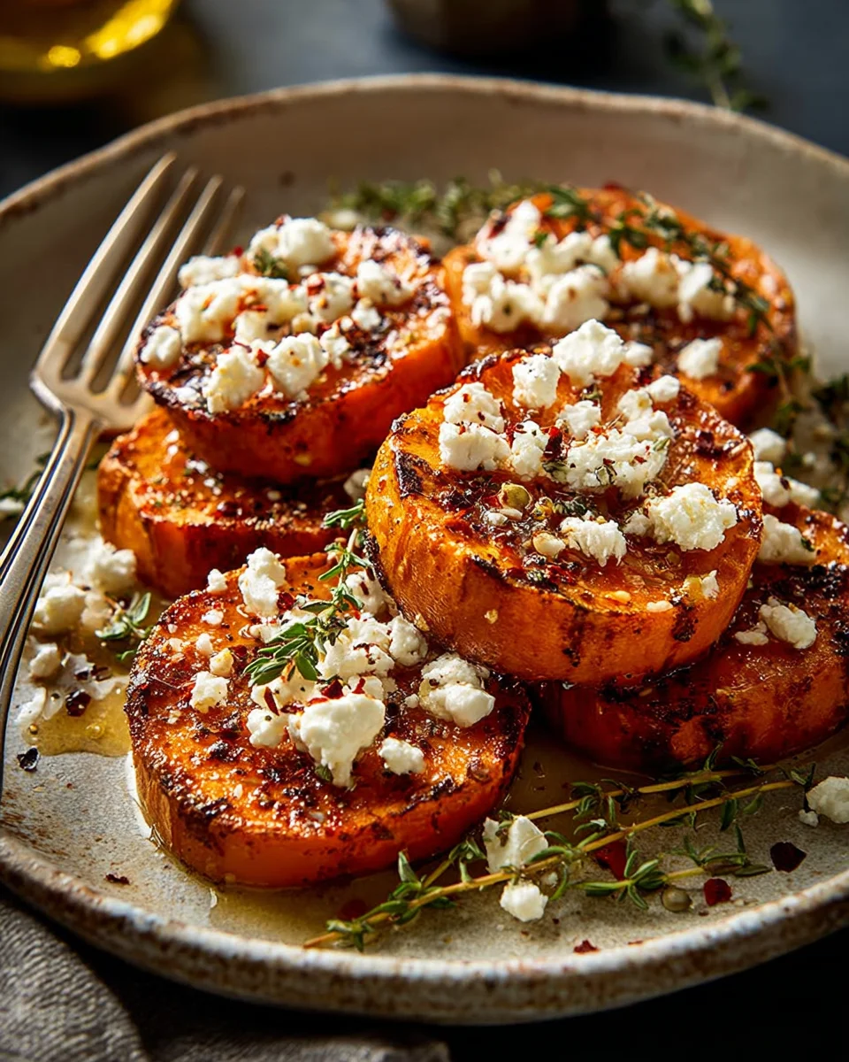 Honey Feta Sweet Potato Rounds: A Delicious Appetizer!