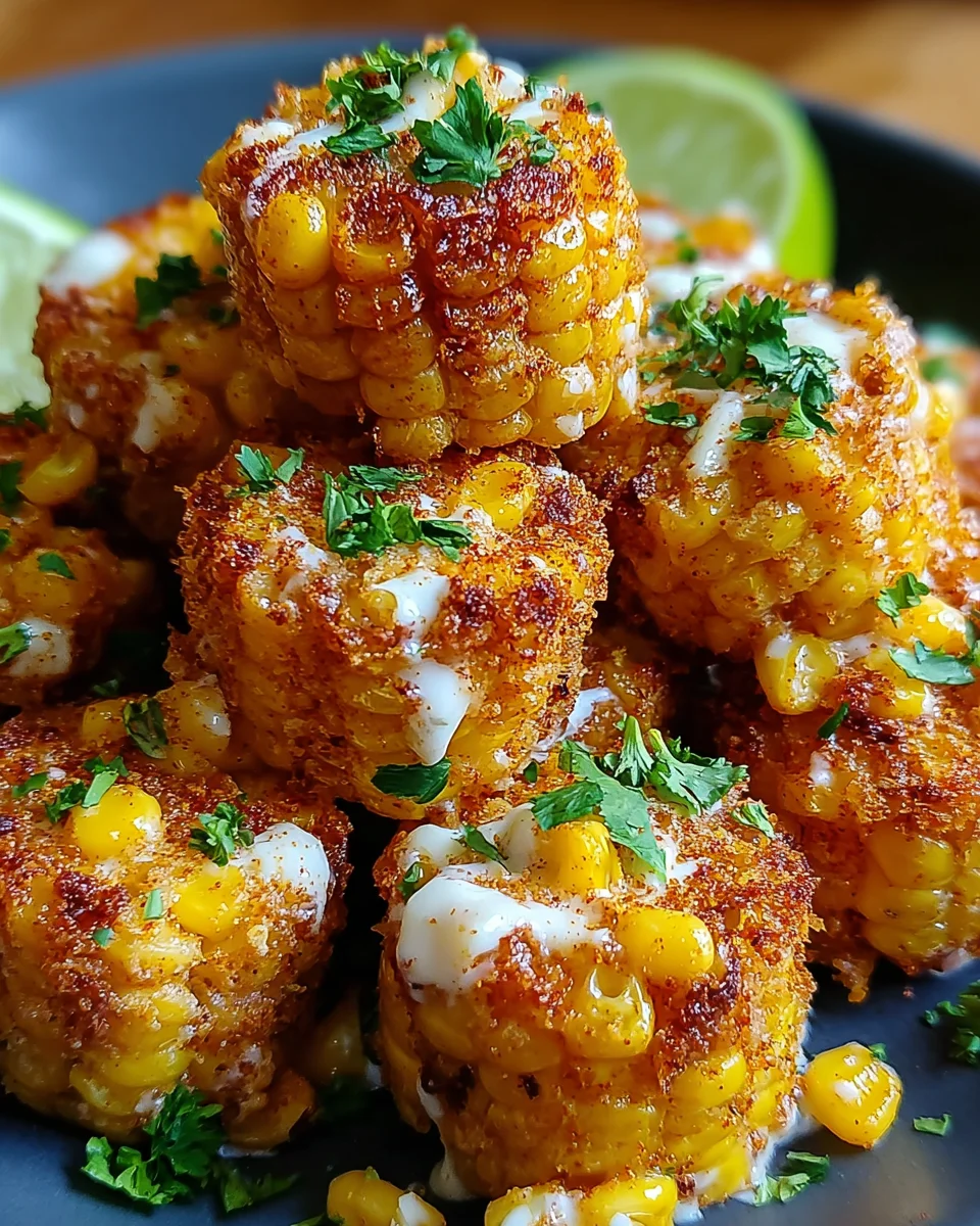 Spicy Mexican Corn Bites