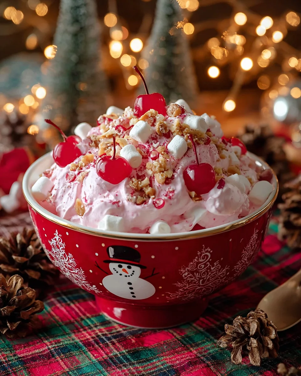 Christmas Cherry Fluff Recipe
