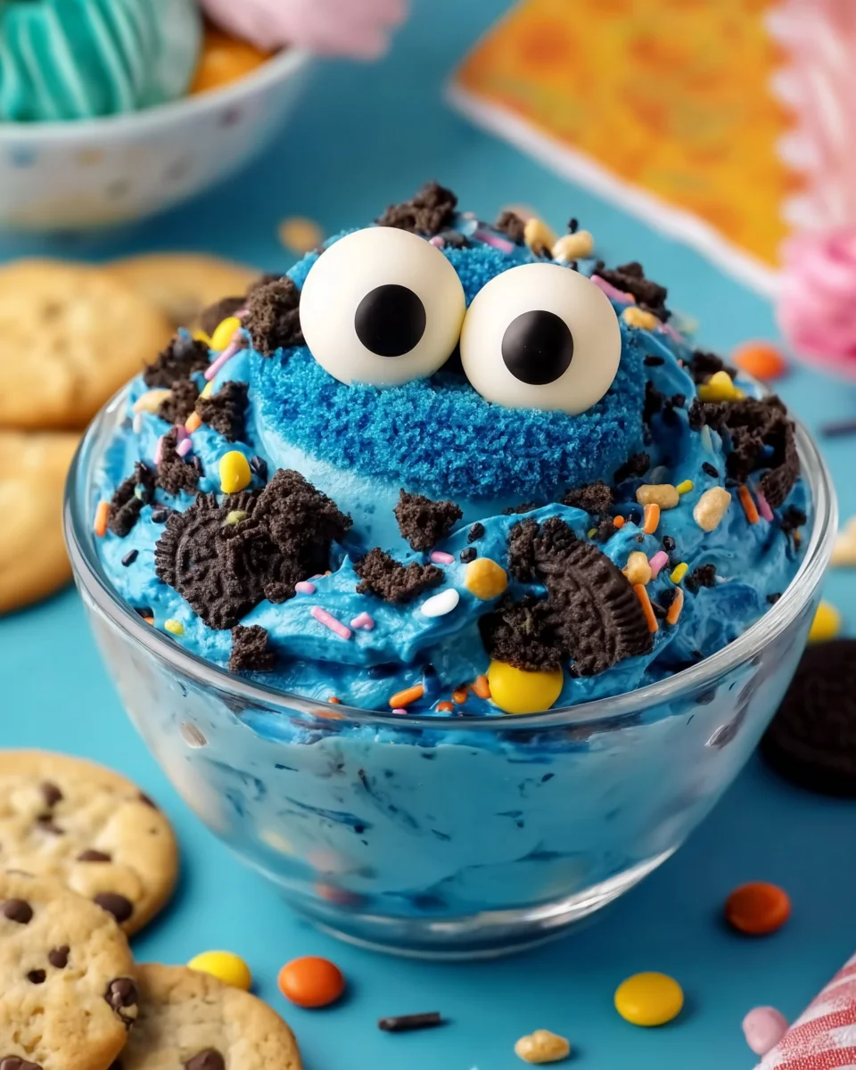 Cookie Monster Fluff: Irresistibly Fun Dessert Recipe!