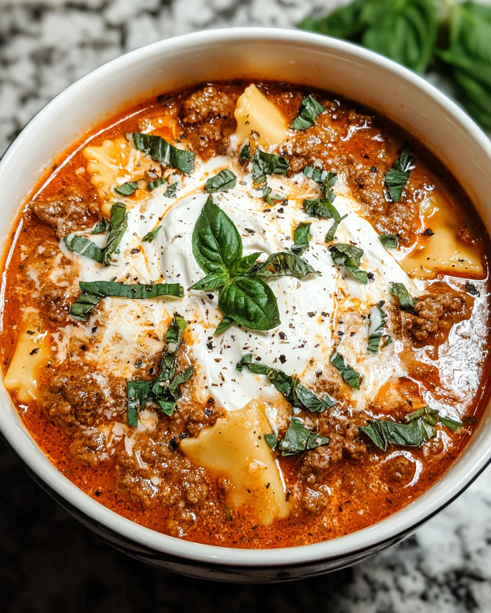 Crockpot Lasagna Soup: Discover a Cozy Dinner Delight!