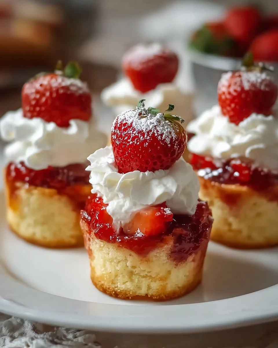 Quick Strawberry Shortcake Cups