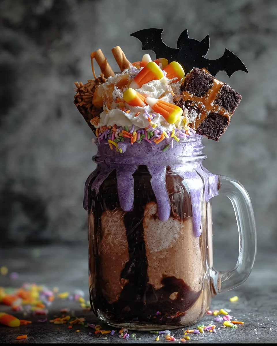 Hocus Pocus Halloween Milkshake