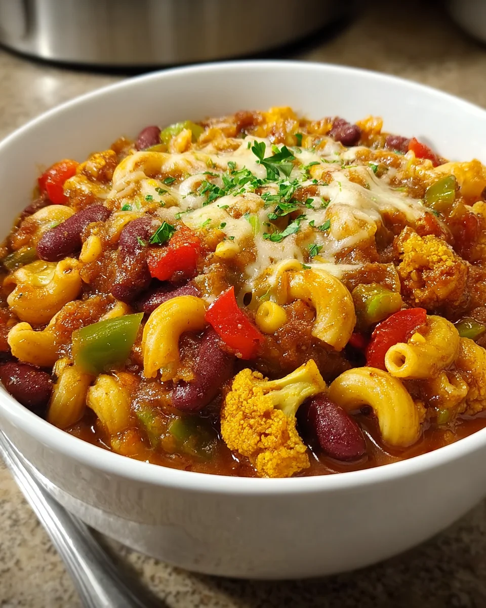 Veggie Chili Mac Cornbread: A Hearty Delight You’ll Love!