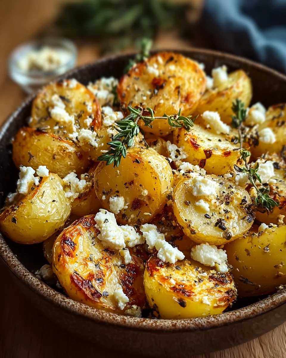 Healthy Baked Feta Potatoes: A Delicious Twist Awaits!