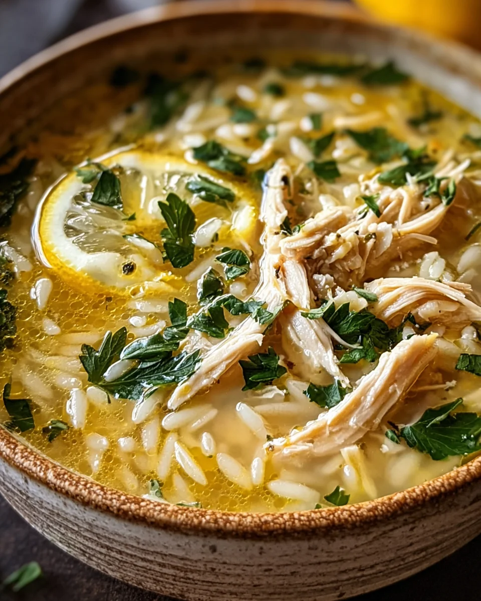 Avgolemono Soup