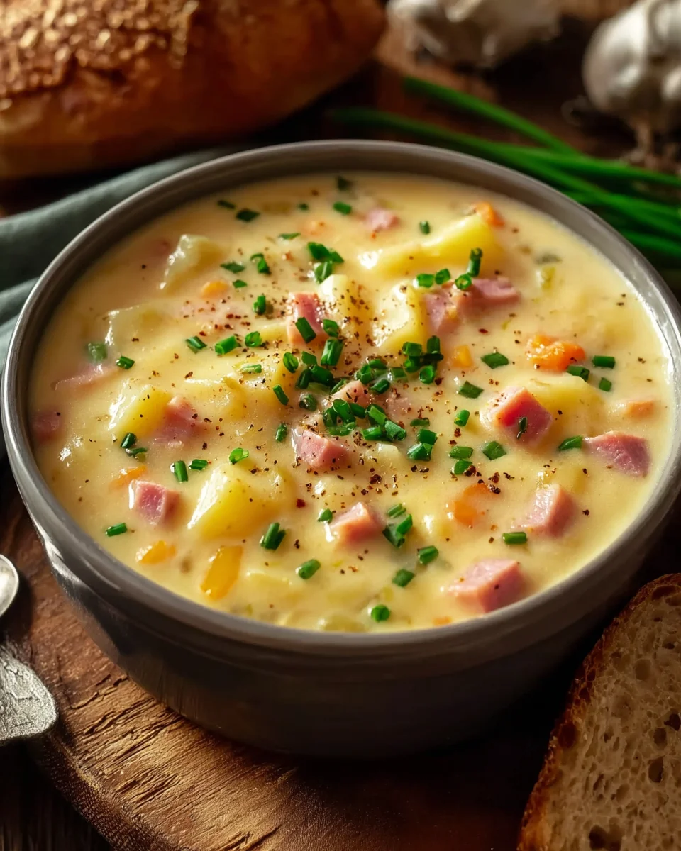 Creamy Cheesy Ham Chowder Recipe: A Must-Try Delight!