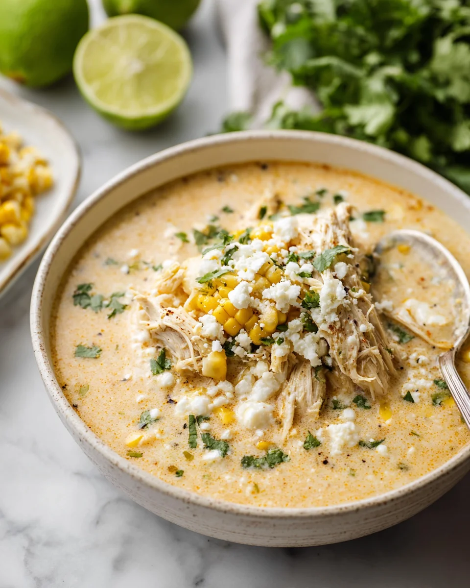 Mexican Street Corn Soup