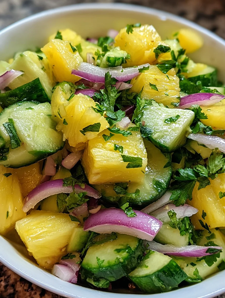 Pineapple Cucumber Salad: Refresh Your Summer Meals!