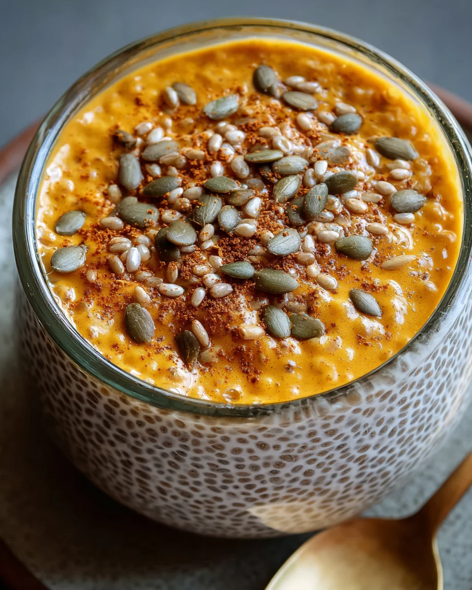 Pumpkin Pie Chia Pudding: A Delightful Healthy Treat!
