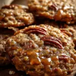 Bakery-Style Pecan Pie Oatmeal Cookies