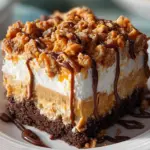 Butterfinger Candy Bar Poke Cake