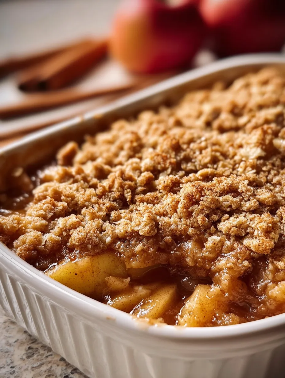 Cinnamon Apple Crisp