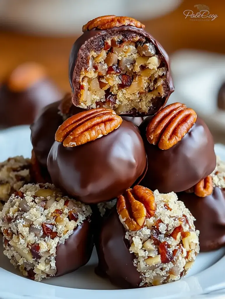 Pecan Pie Balls (No-Bake)