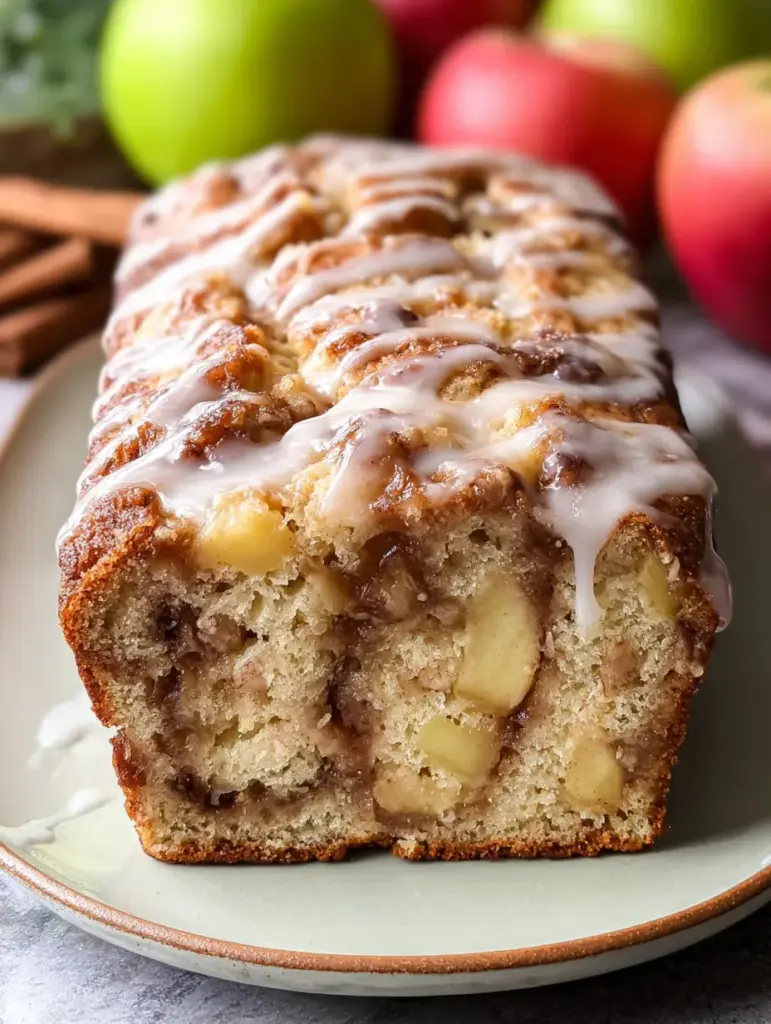 Cinnamon Swirl Apple Fritter Bread Recipe