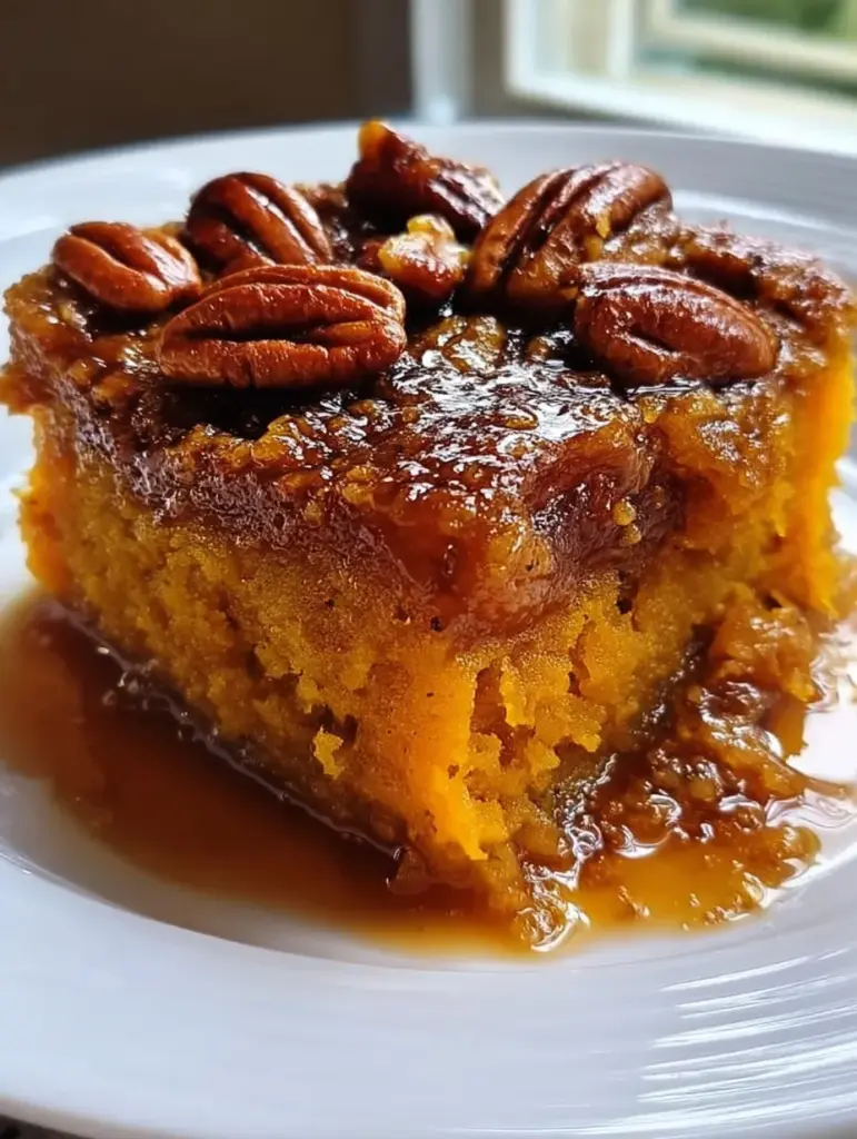 Caribbean Sweet Potato Cobbler Pudding