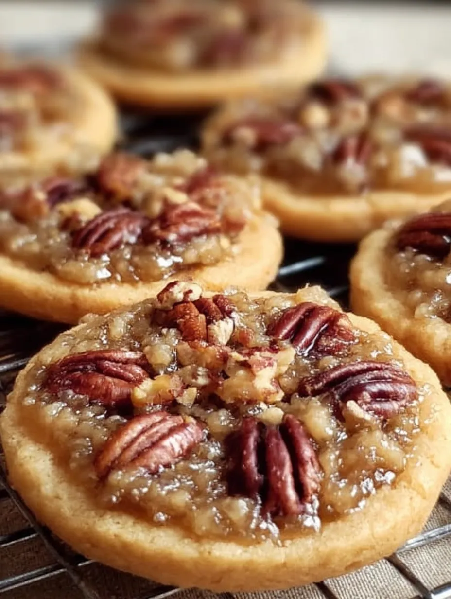 Pecan Pie Cookies 🍪| A Cozy, Bite-Sized Twist on a Classic Dessert