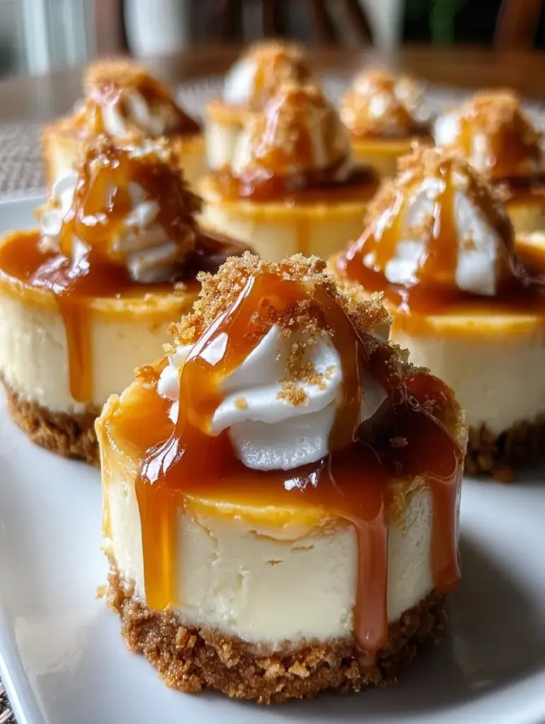 No-Bake Salted Caramel Cheesecake Cups