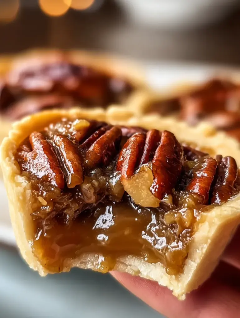 Baby Caramel Pecan Impossible Pies