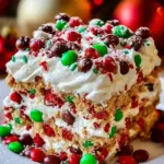 Christmas Cookie Lasagna