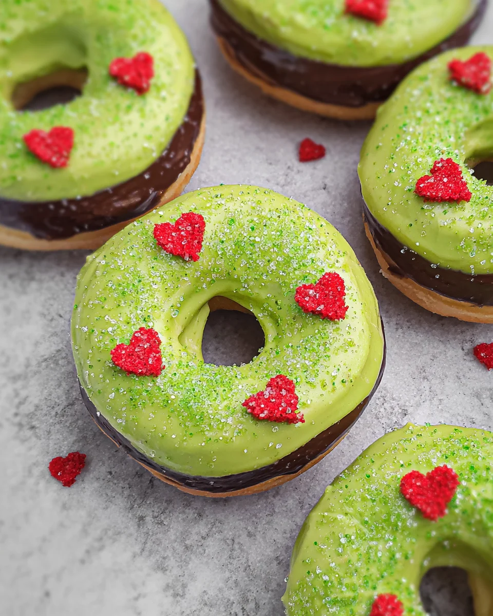 Grinch Donuts: Delightful Treats for Holiday Cheer!