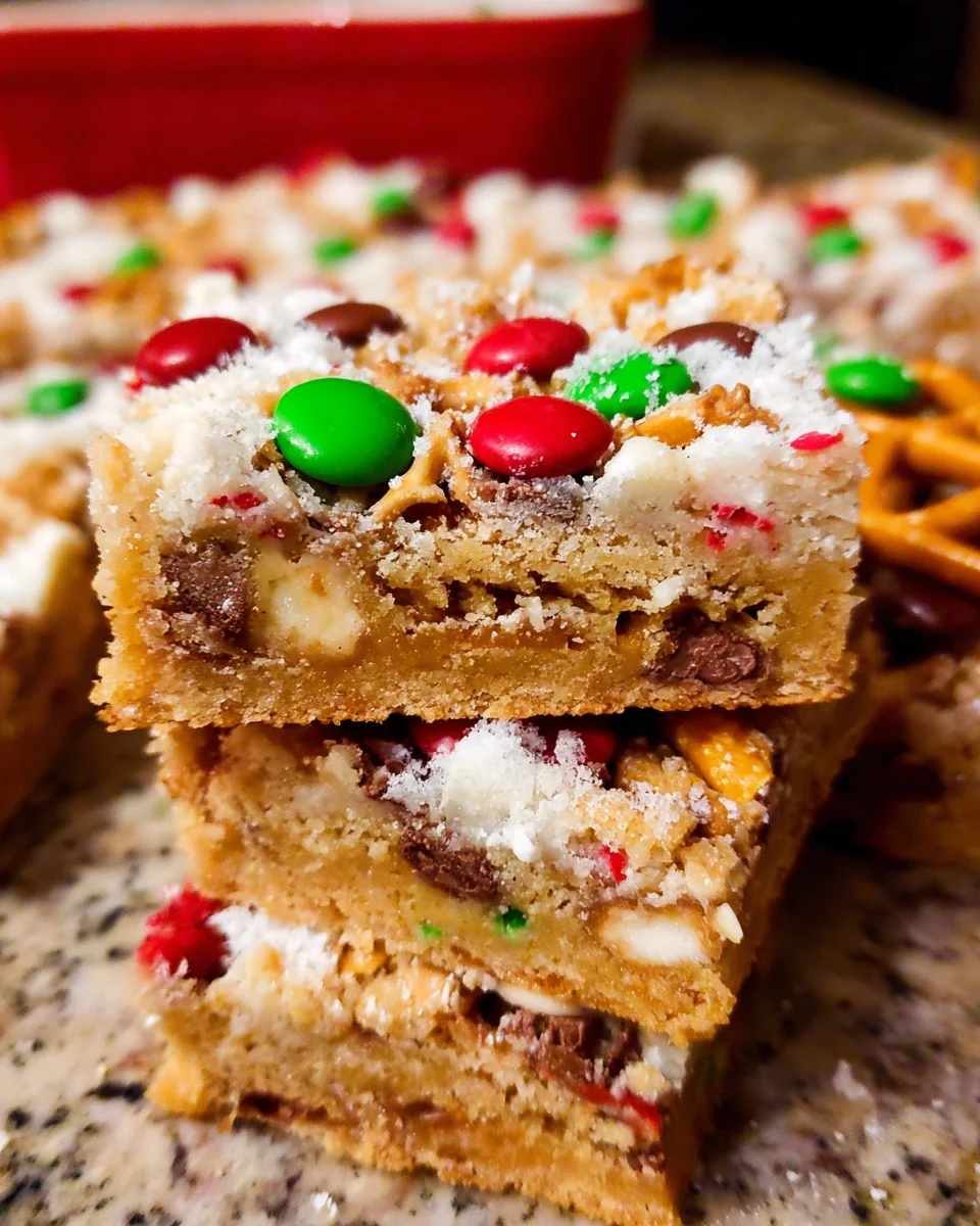 Santa’s Trash Cookie Bars
