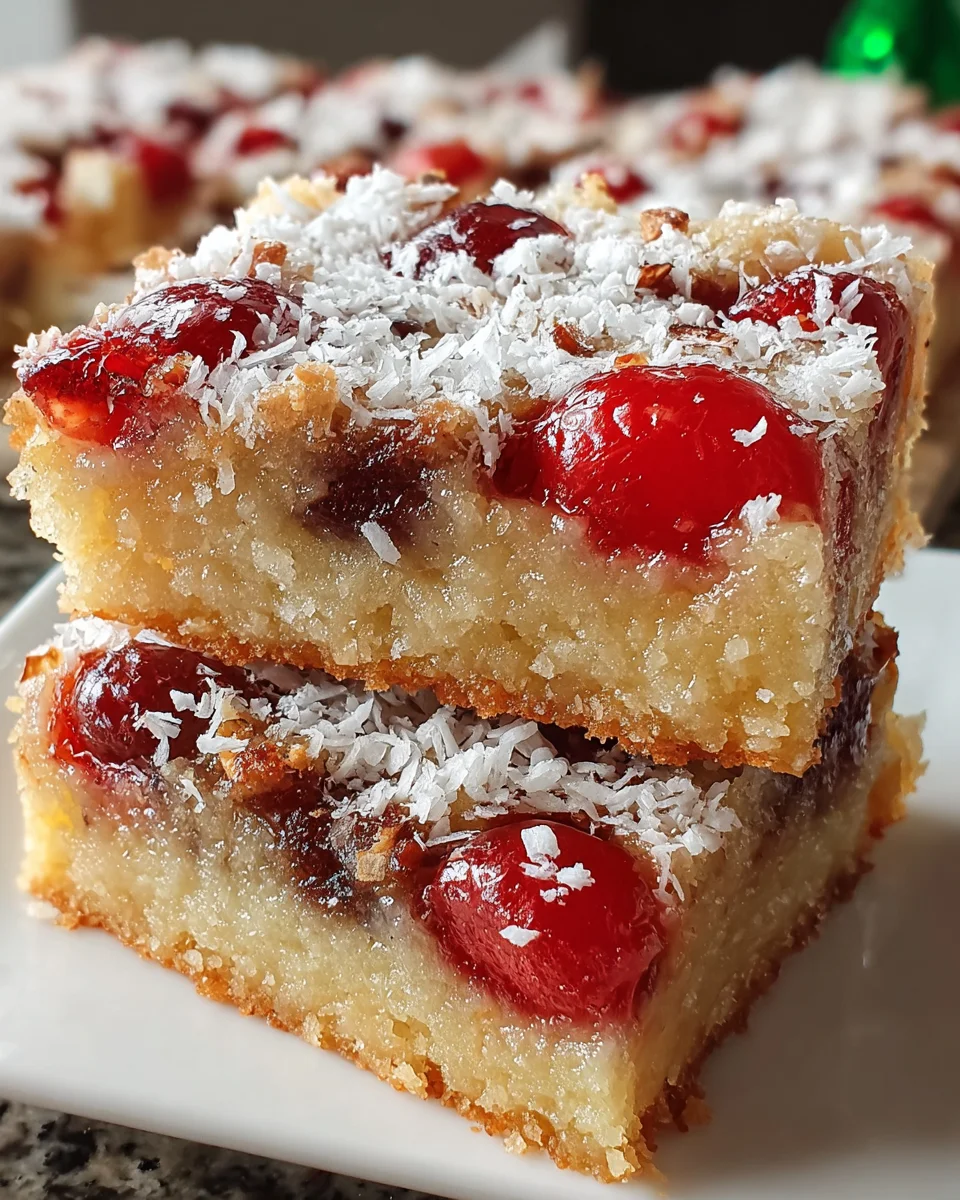 Old Fashioned Cherry Bars