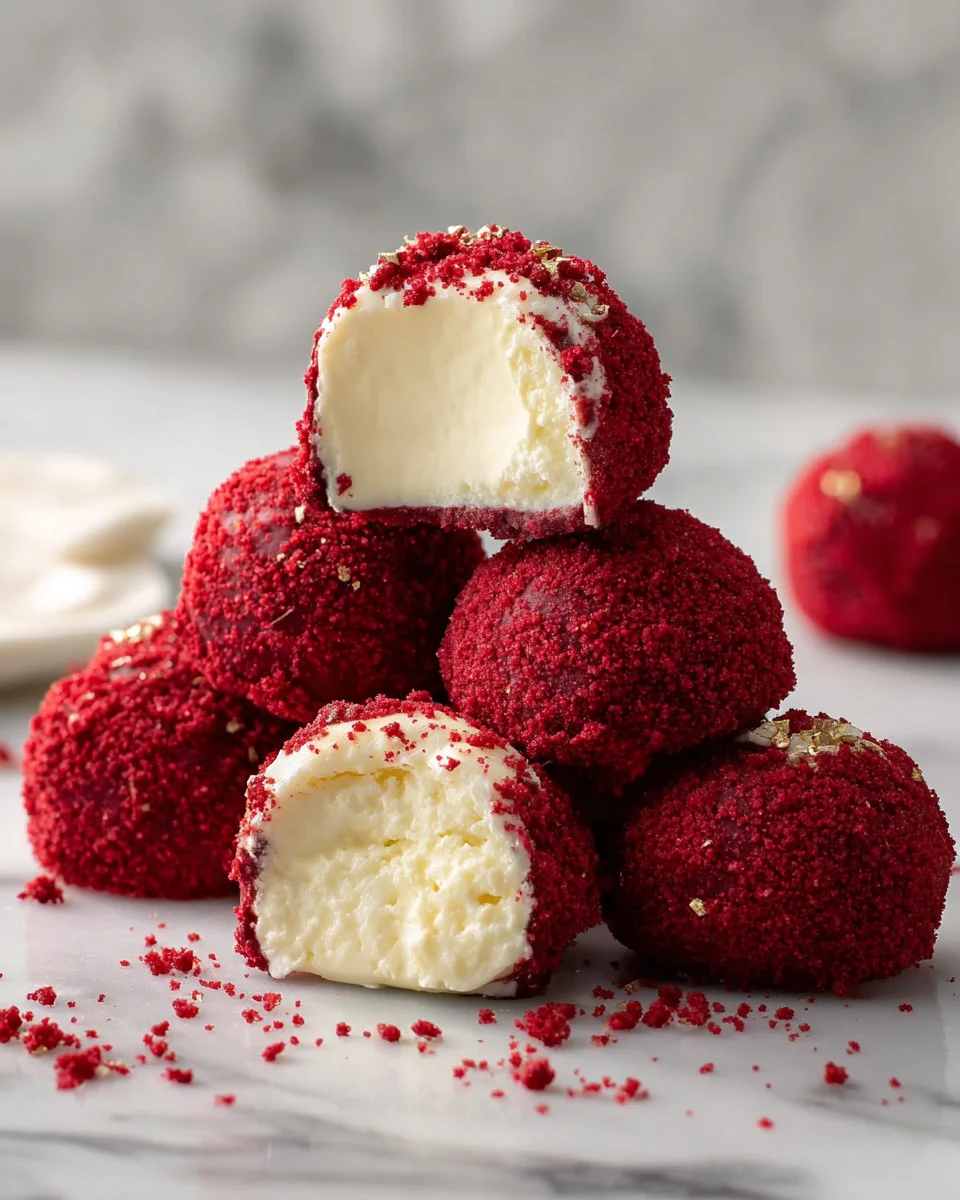 Red Velvet Snowballs: Delight in Holiday Cookie Magic!