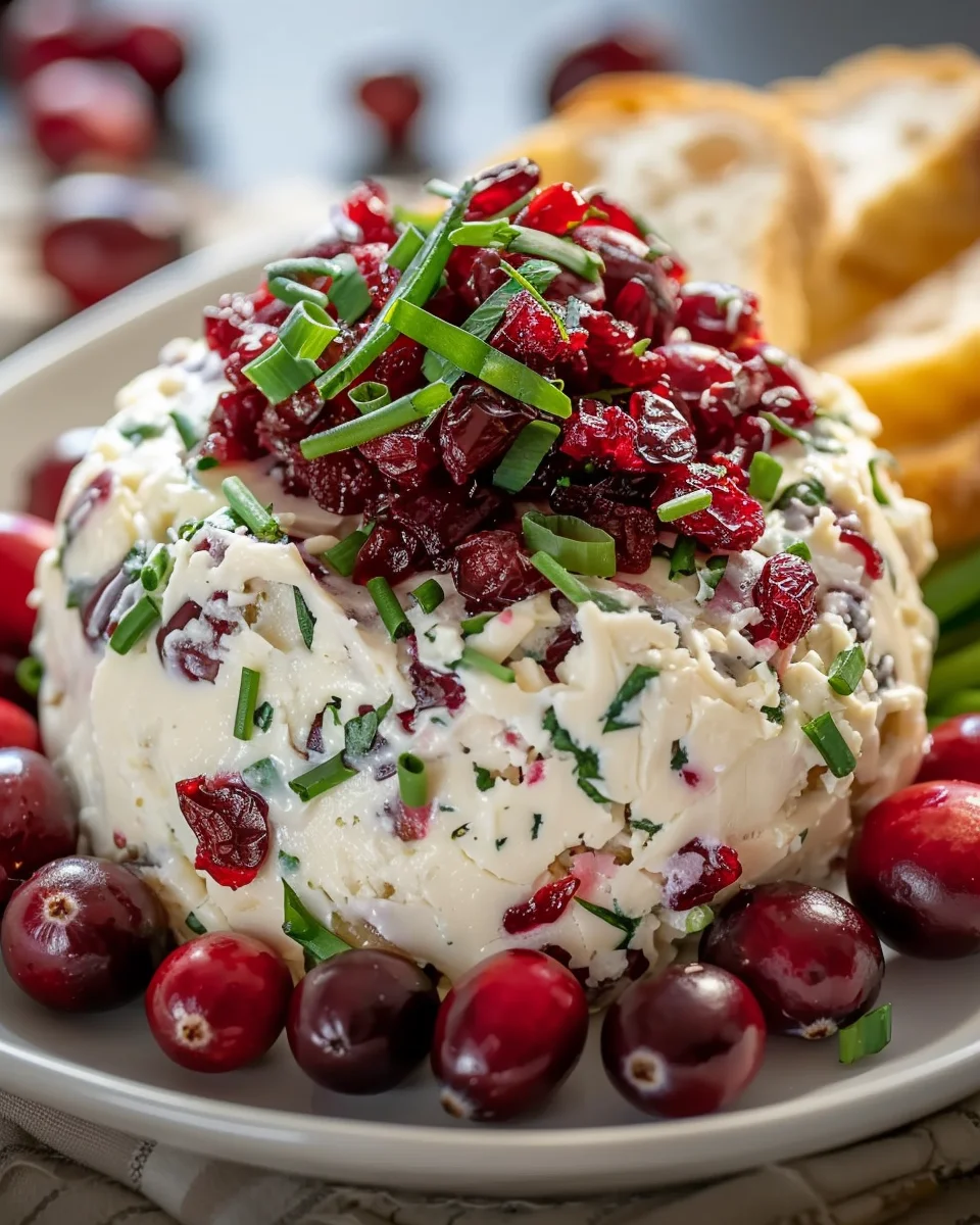 Cranberry Jalapeño Cream Cheese Dip