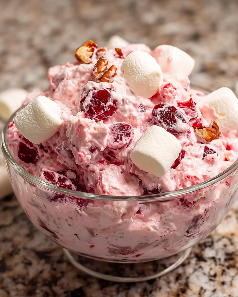 Cranberry Fluff Salad: A Delightful Holiday Treat!