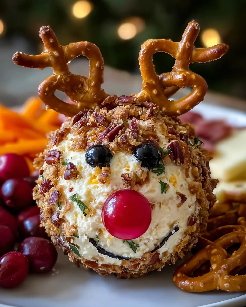 Rudolph Cheddar Holiday Ball