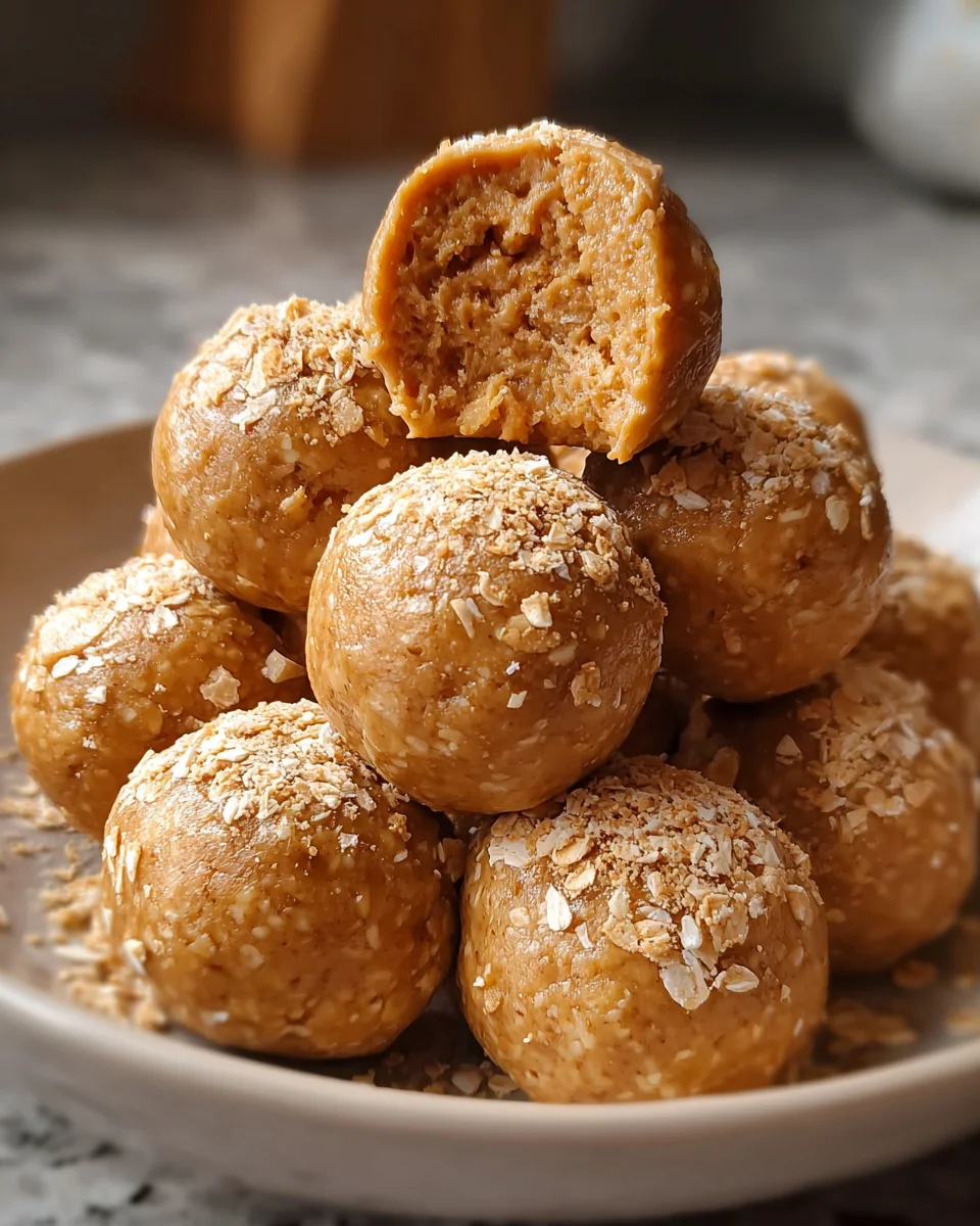 3-Ingredient Peanut Butter Balls