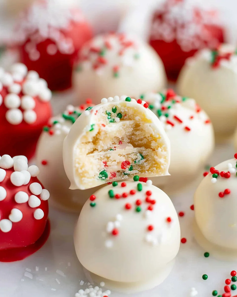 Sugar Cookie Truffles