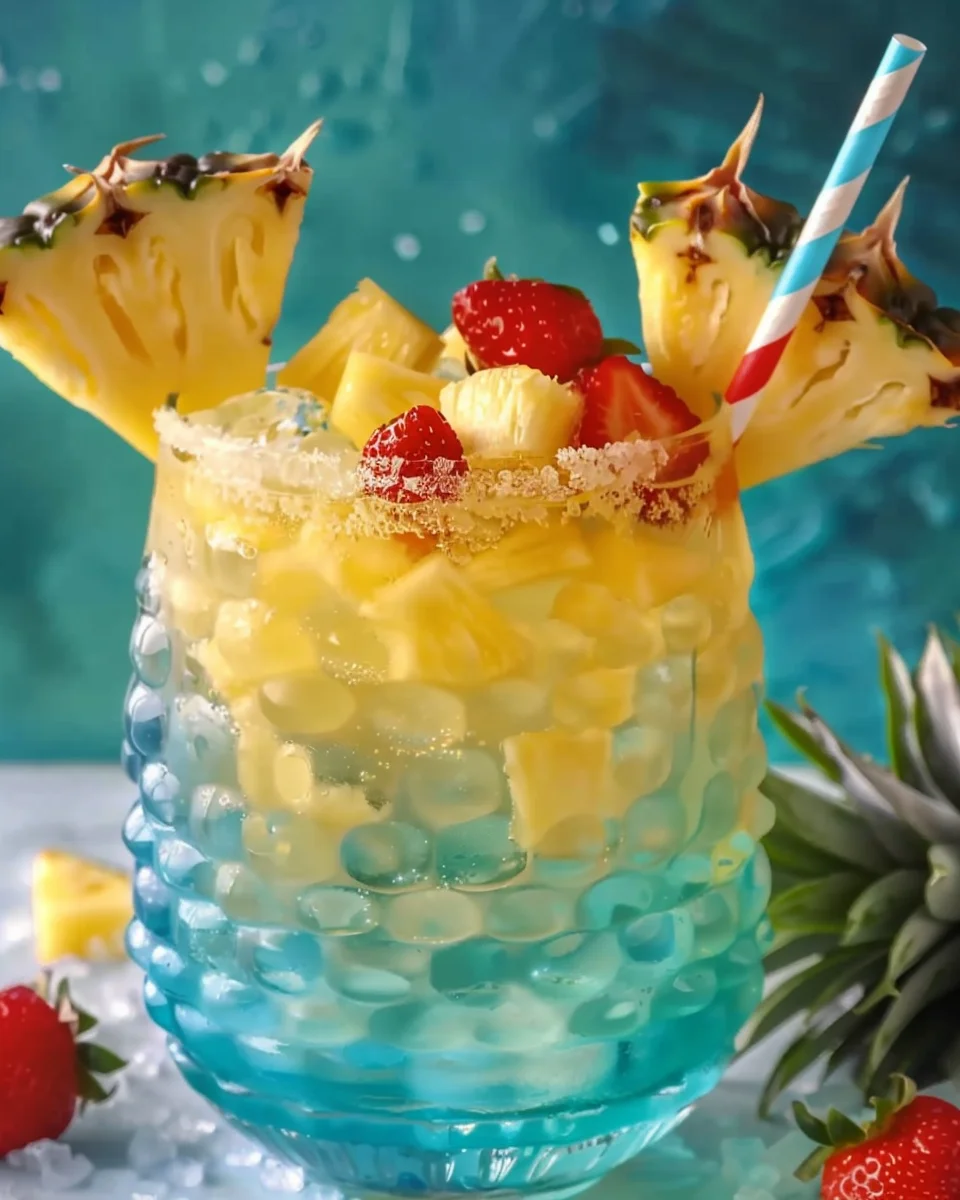 Mermaid Pineapple Punch: A Magical Drink