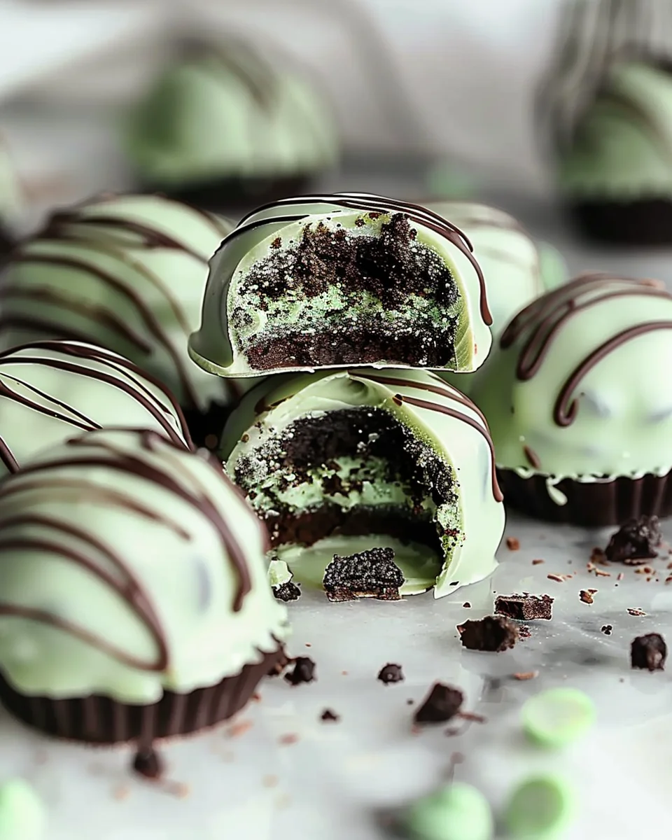 Mint Oreo Truffles Recipe
