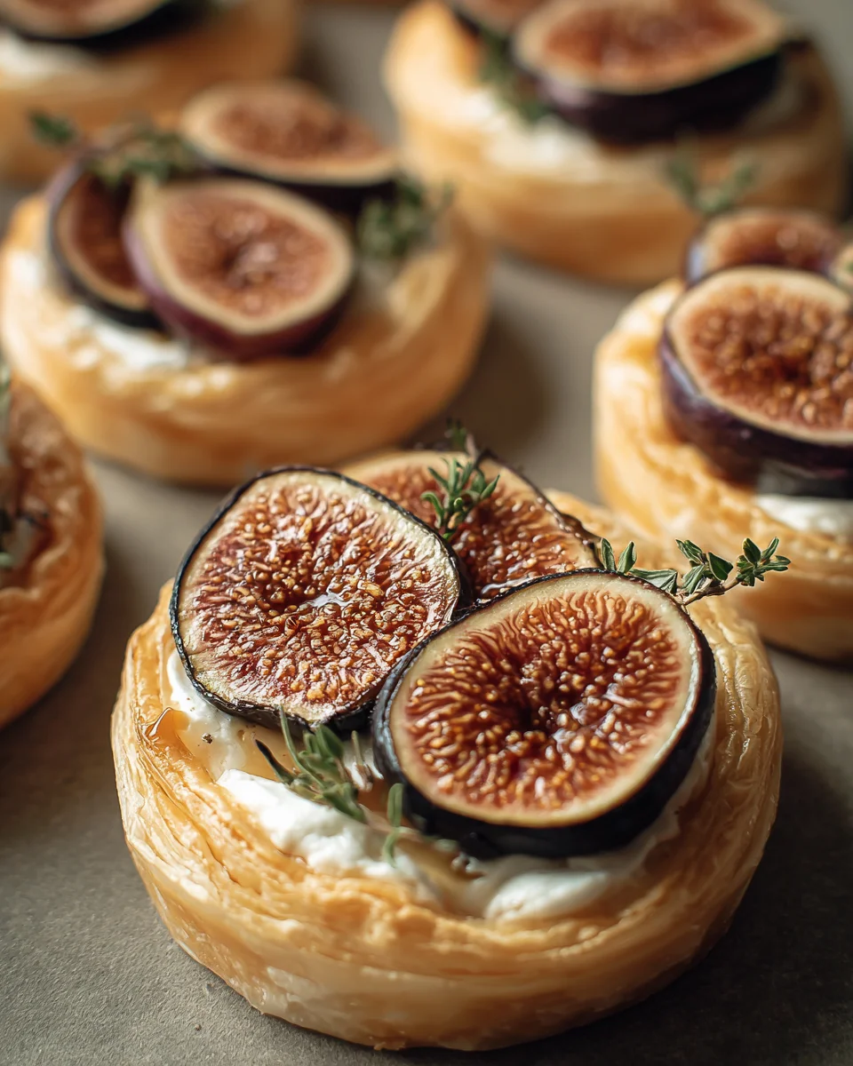 Fig and Goat Cheese Puff Pastry: A Tasty Delight!