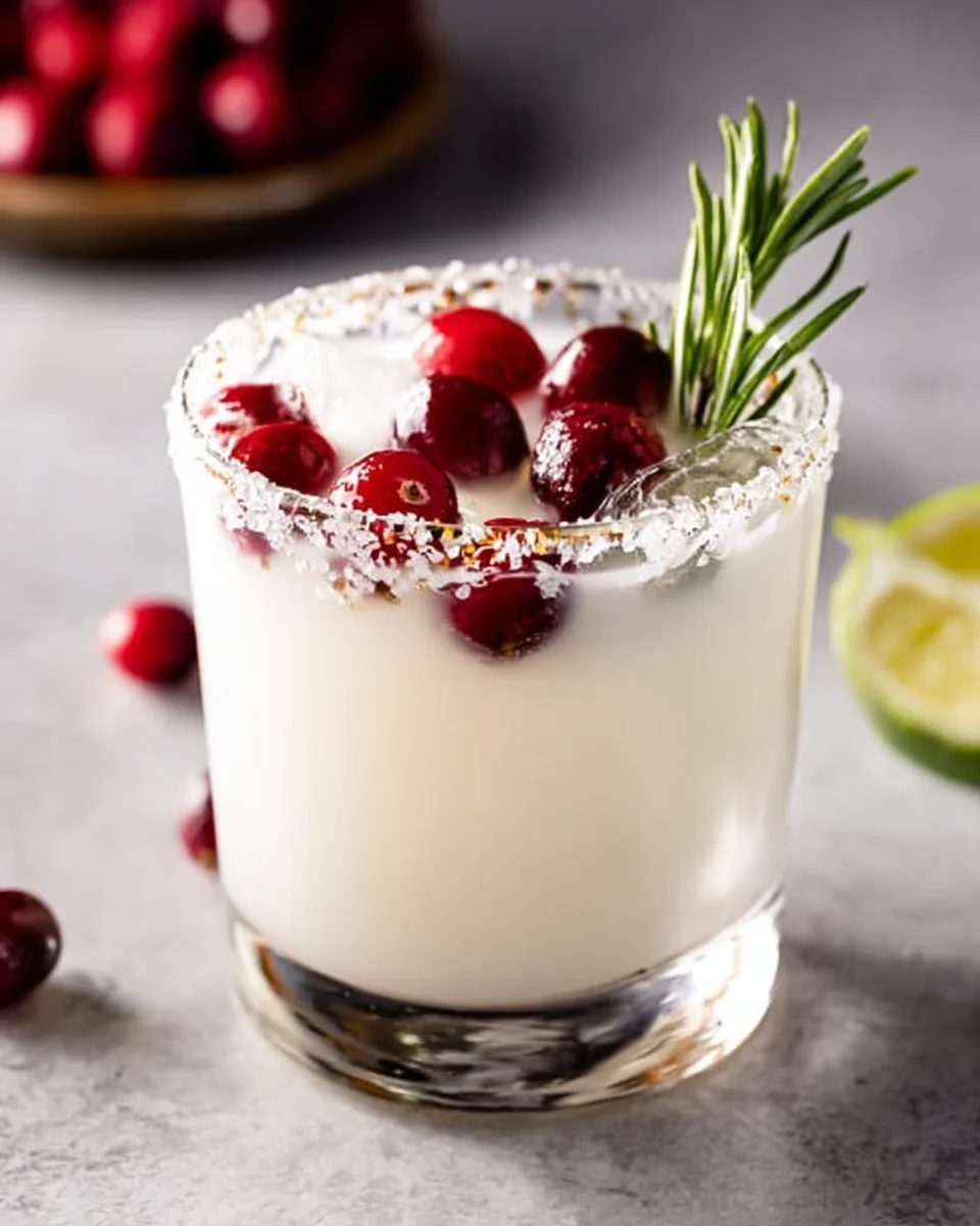 White Christmas Margarita