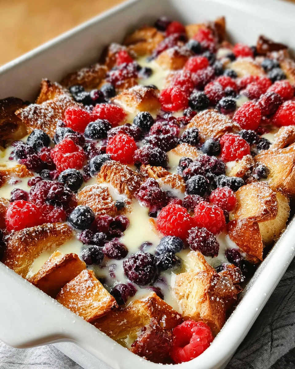 Croissant breakfast casserole: A delightful brunch treat!
