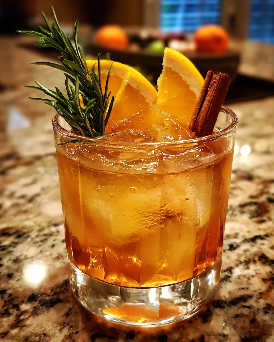 Christmas Old Fashioned🎄🥃