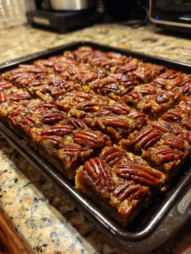 Easy Pecan Pie Bars