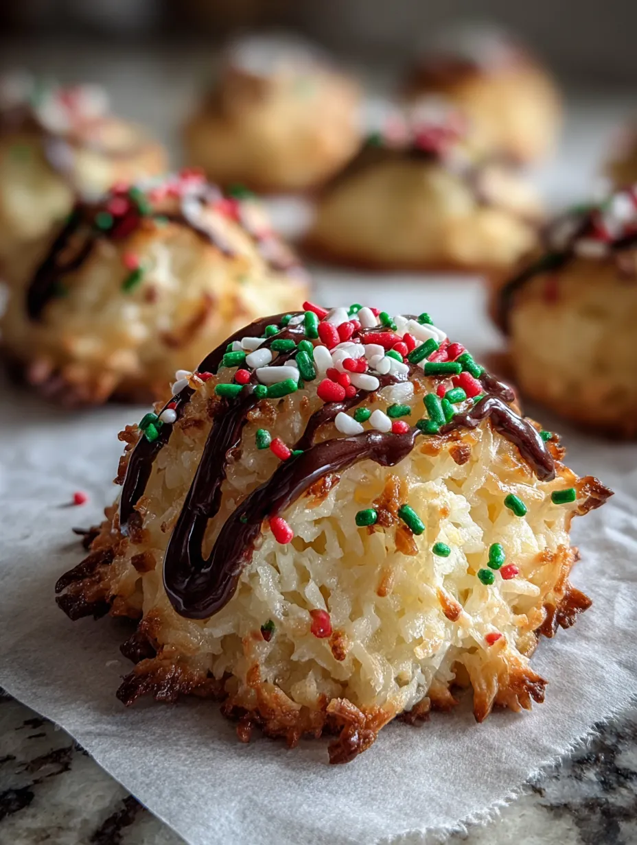 Coconut Christmas Cookies
