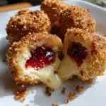 Strawberry Crunch Cheesecake Bites
