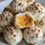 No Bake Pumpkin Cheesecake Balls