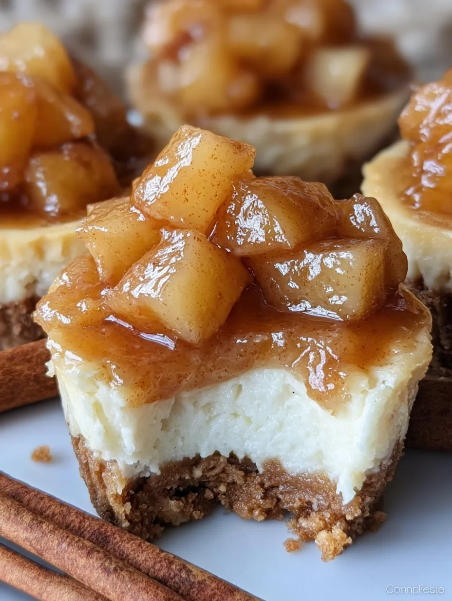 Mini Apple Cheesecake Cups 🍎- The Ultimate Fall Dessert You’ll Crave All Year Round!