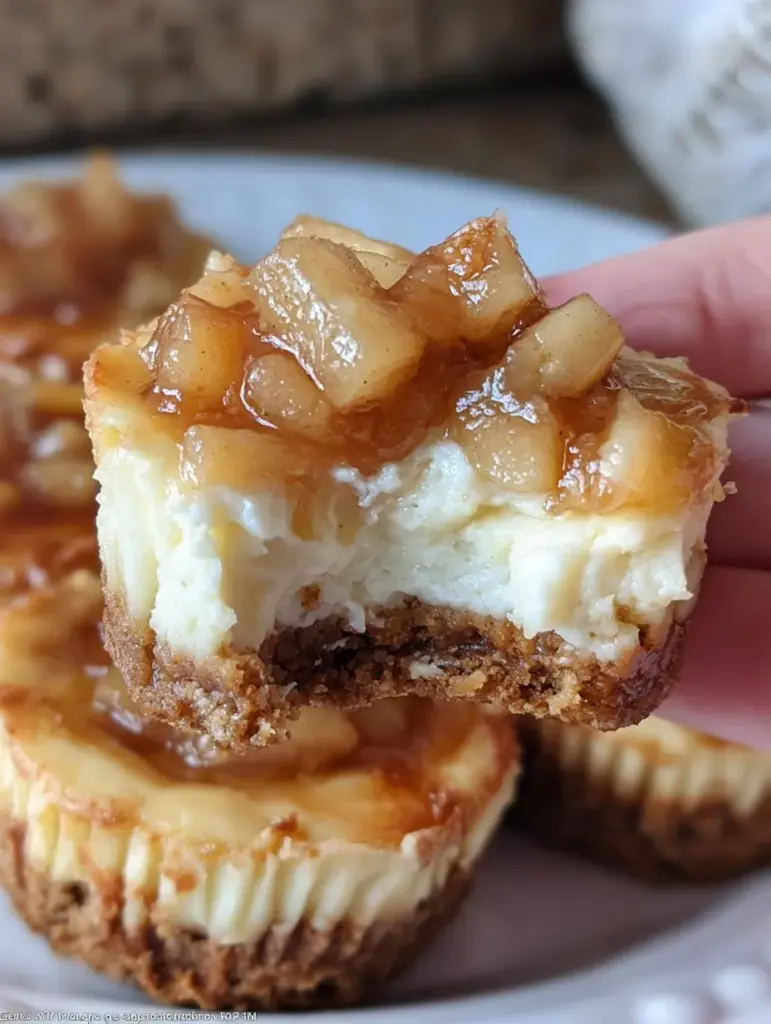 Mini Apple Cheesecake Cups