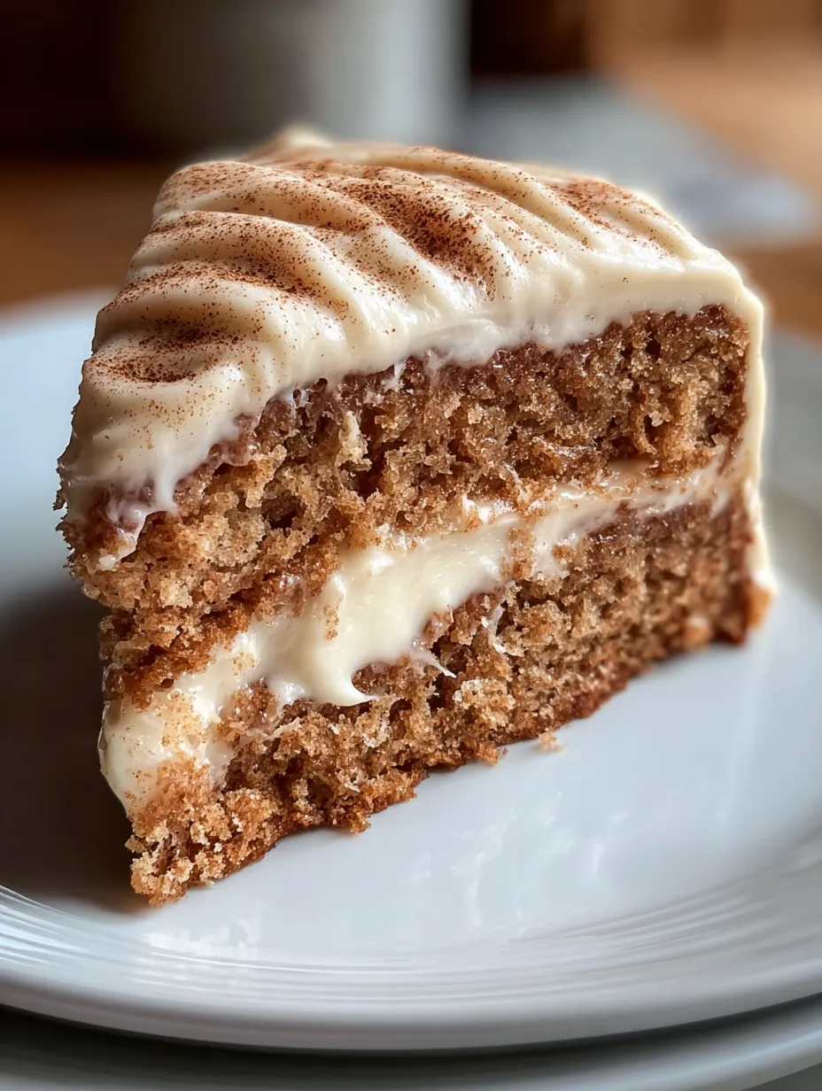 🍎 Applesauce Cake with Cinnamon Cream Cheese Frosting – The Ultimate Cozy Fall Dessert